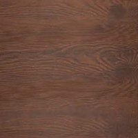 Dark brown surface with wood grain patterns.