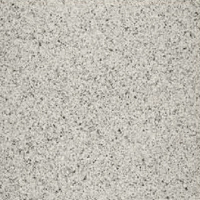 Light gray stone with dark speckles.